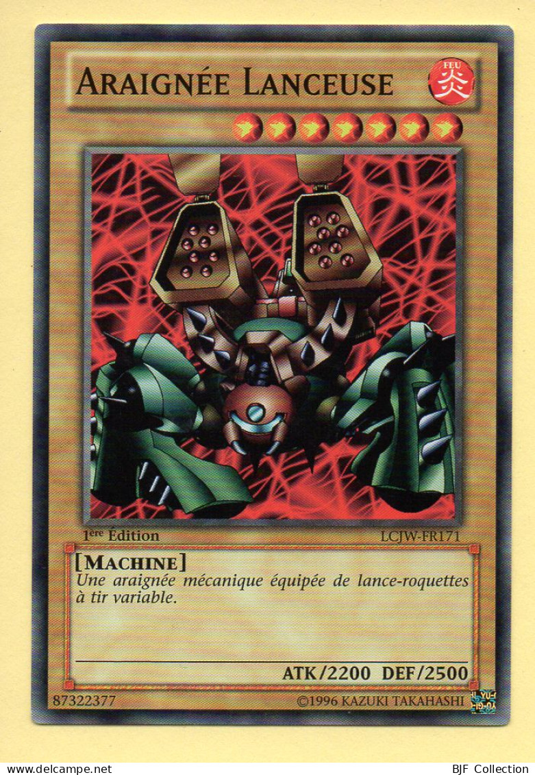 Yu-Gi-Oh! - ARAIGNEE LANCEUSE (LCJW-FR171) 1ère Edition - Yu-Gi-Oh