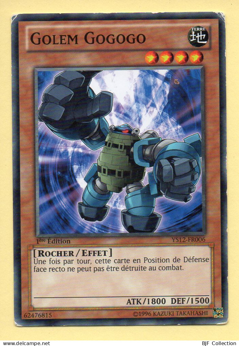 Yu-Gi-Oh! - GOLEM GOGOGO (YS12-FR006) 1ère Edition - Yu-Gi-Oh