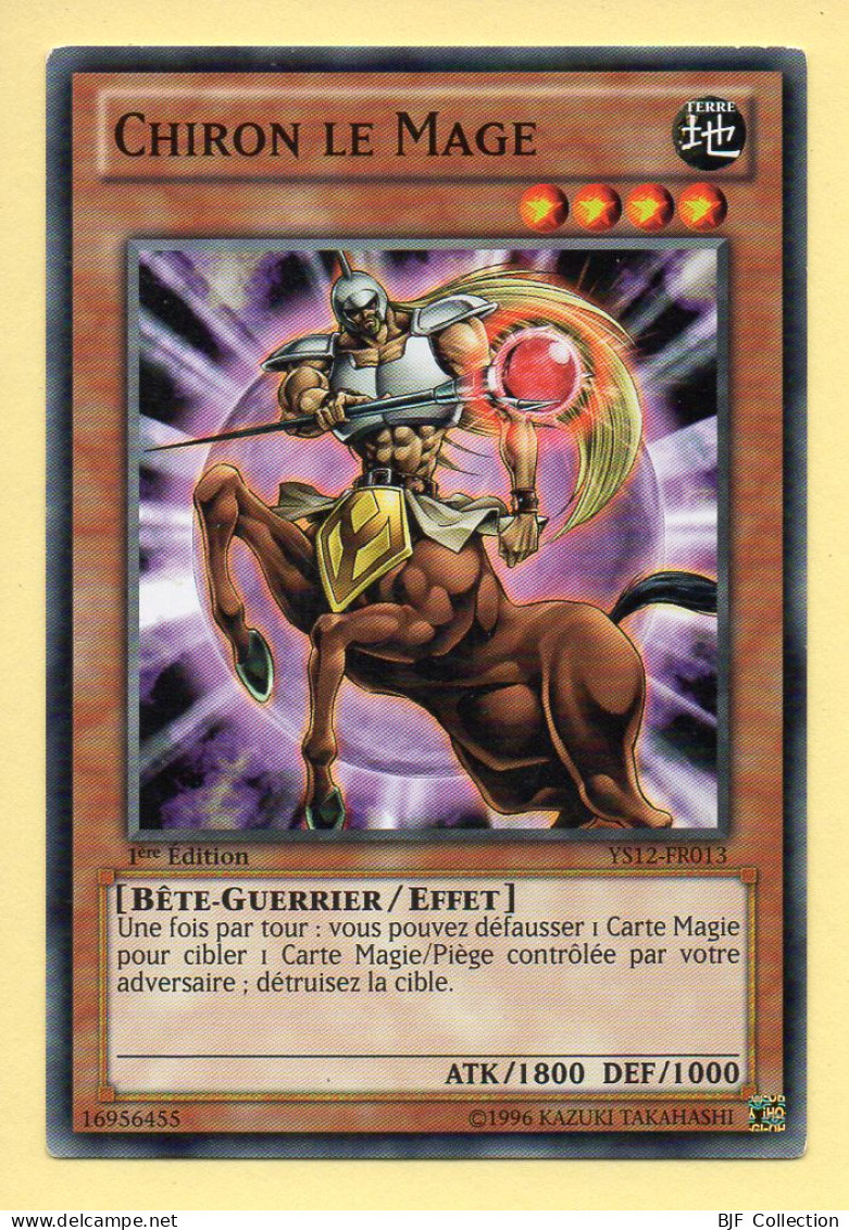 Yu-Gi-Oh! - CHIRON LE MAGE (YS12-FR013) 1ère Edition - Yu-Gi-Oh