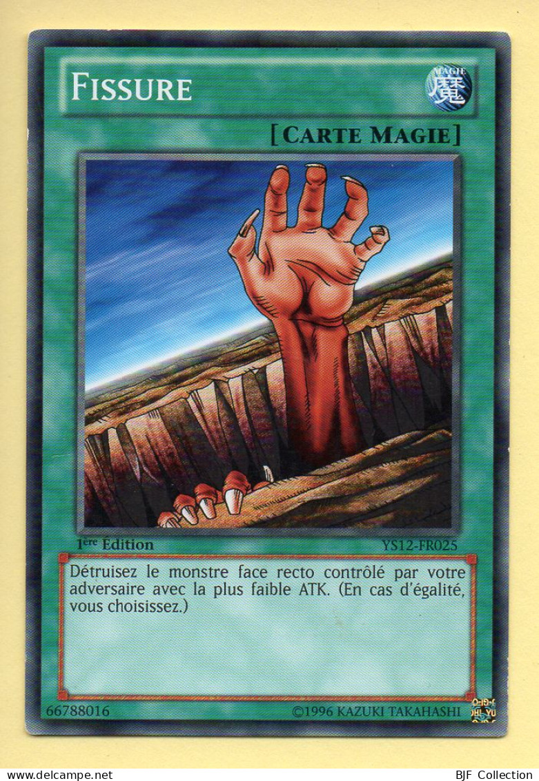 Yu-Gi-Oh! - FISSURE (YS12-FR025) 1ère Edition - Yu-Gi-Oh