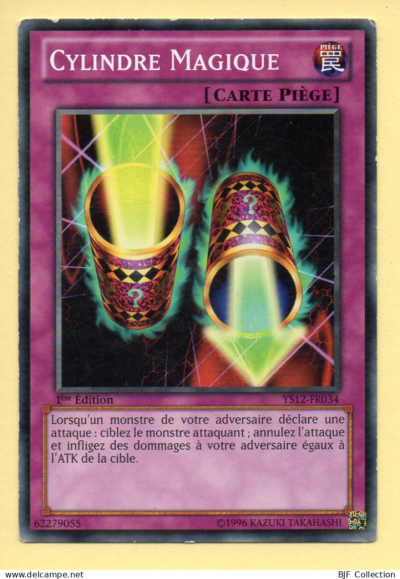 Yu-Gi-Oh! - CYLINDRE MAGIQUE (YS12-FR034) 1ère Edition - Yu-Gi-Oh