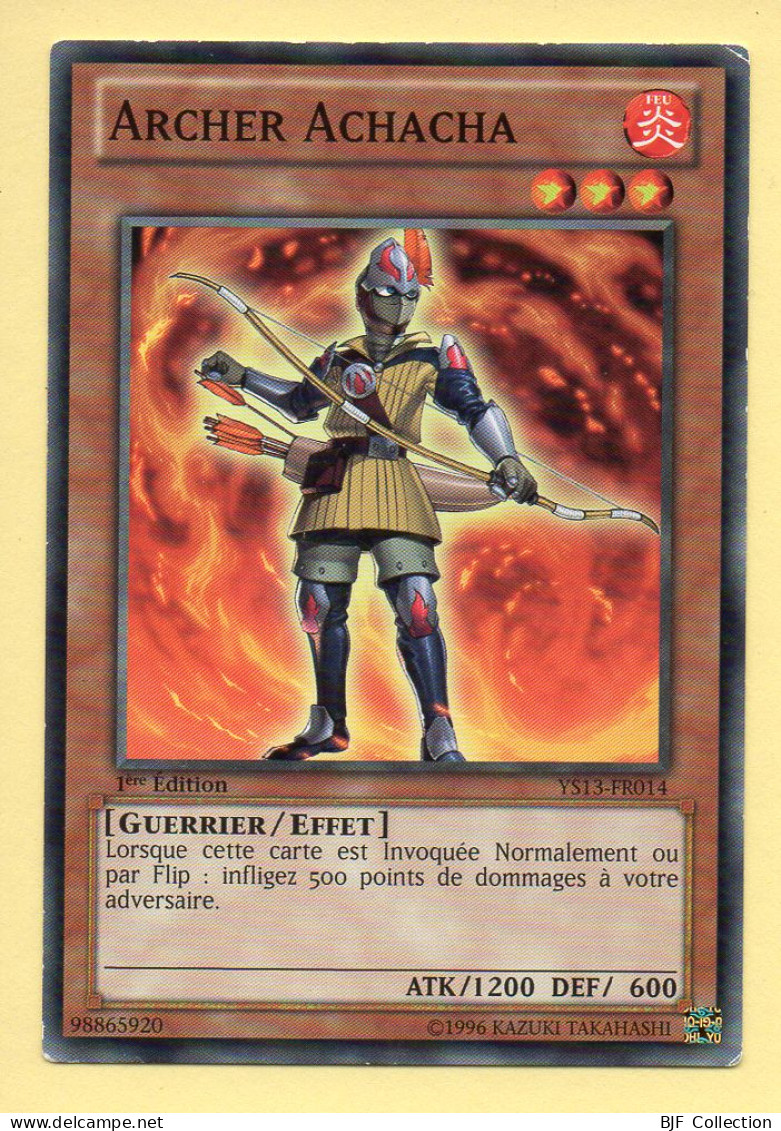 Yu-Gi-Oh! - ARCHER ACHACHA (YS13-FR014) 1ère Edition - Yu-Gi-Oh