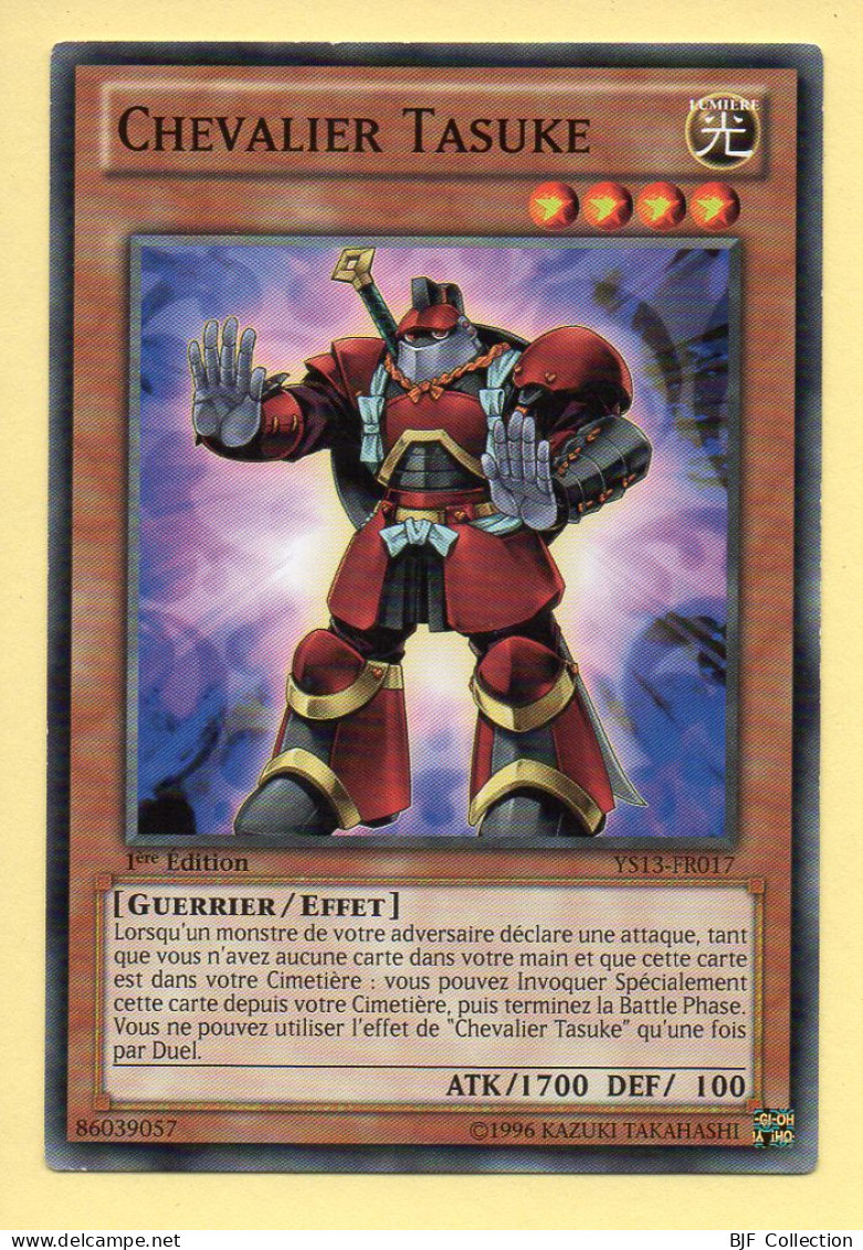 Yu-Gi-Oh! - CHEVALIER TAZUKE (YS13-FR017) 1ère Edition - Yu-Gi-Oh