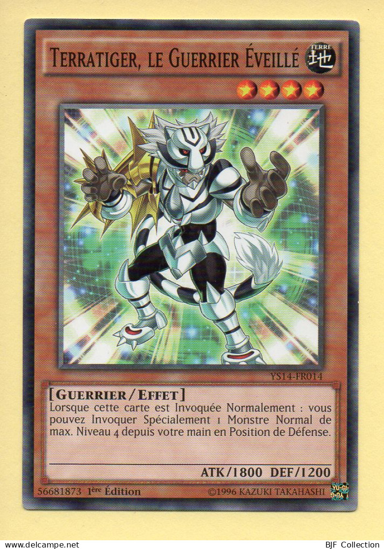 Yu-Gi-Oh! - TERRATIGER, LE GUERRIER EVEILLE (YS14-FR014) 1ère Edition - Yu-Gi-Oh