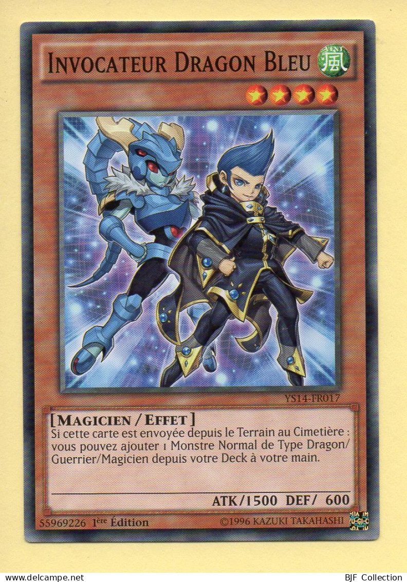 Yu-Gi-Oh! - INVOCATEUR DRAGON BLEU (YS14-FR017) 1ère Edition - Yu-Gi-Oh