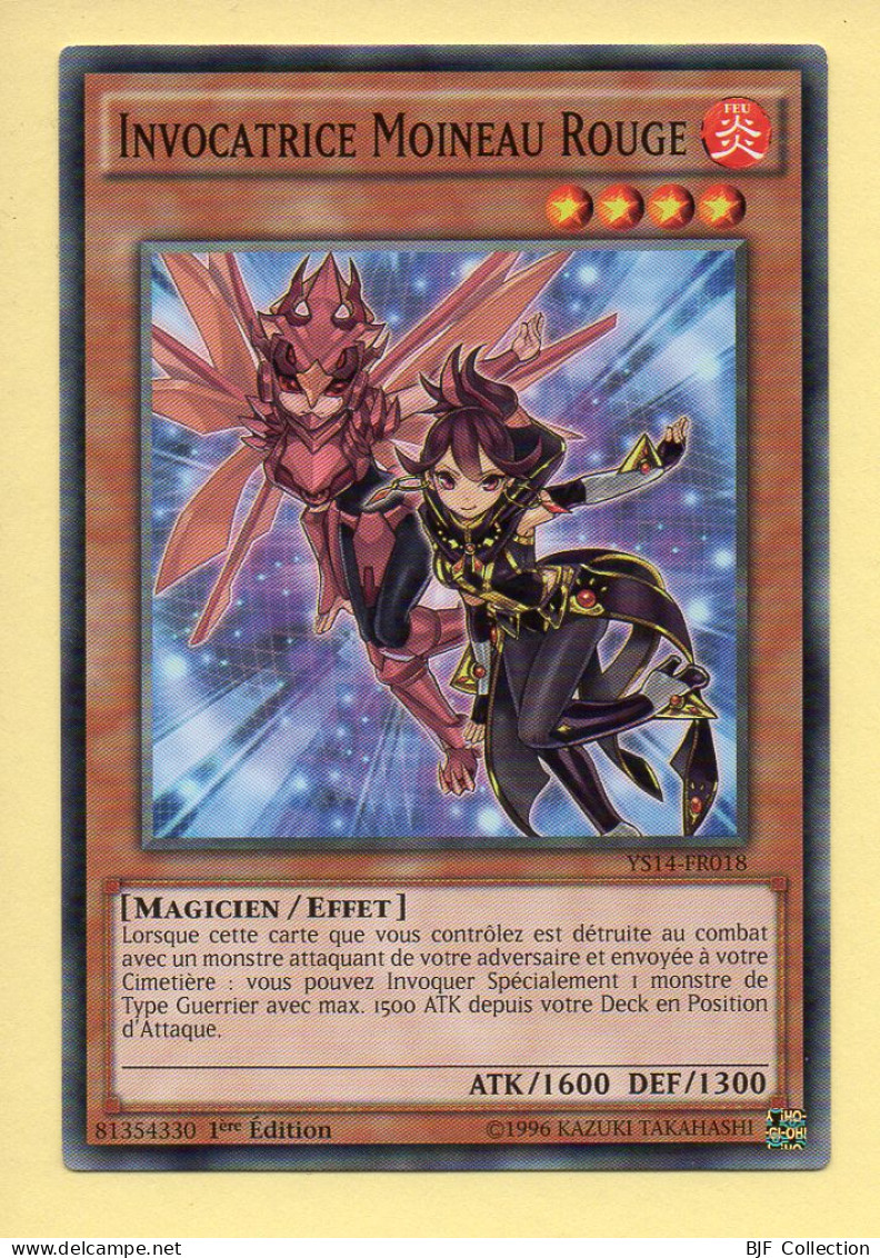 Yu-Gi-Oh! - INVOCATRICE MOINEAU ROUGE (YS14-FR018) 1ère Edition - Yu-Gi-Oh