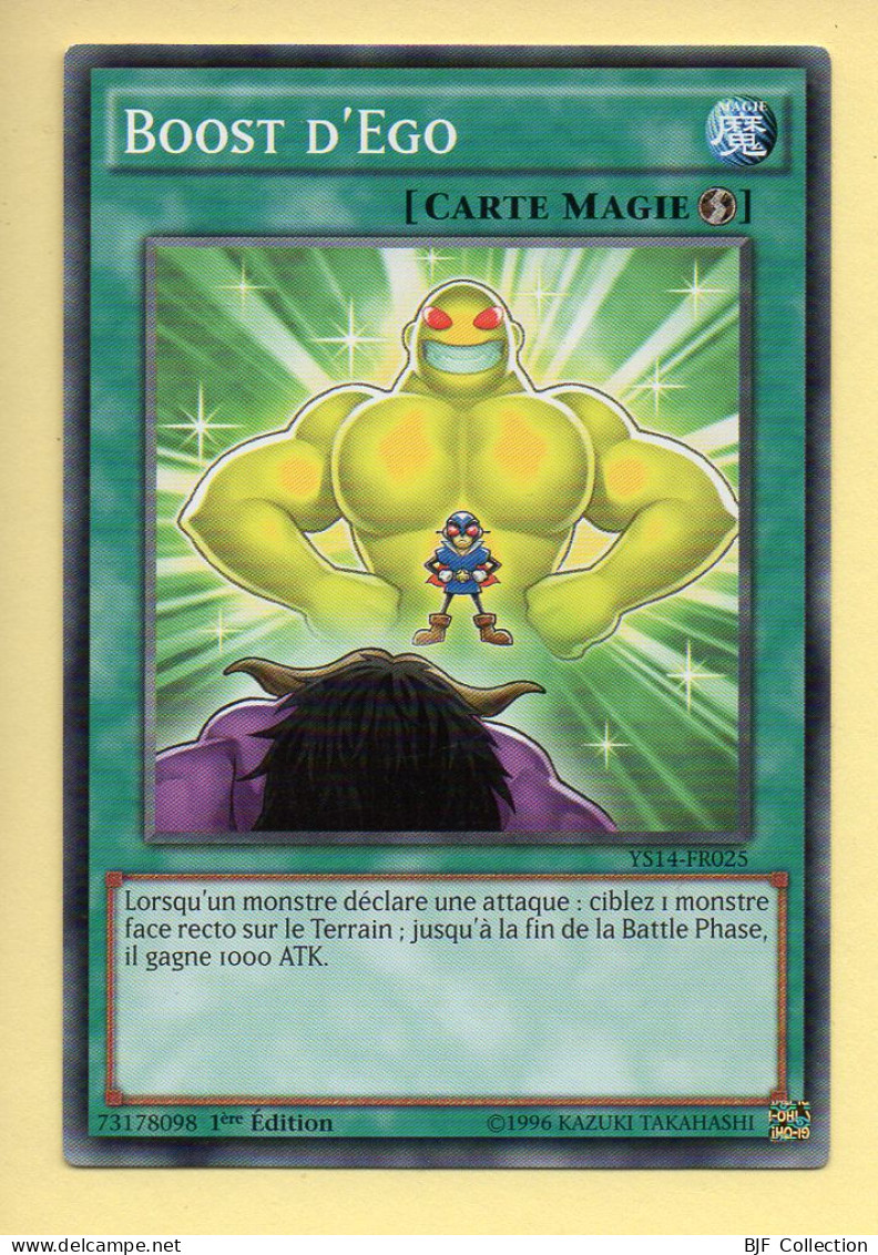 Yu-Gi-Oh! - BOOST D'EGO (YS14-FR025) 1ère Edition - Yu-Gi-Oh