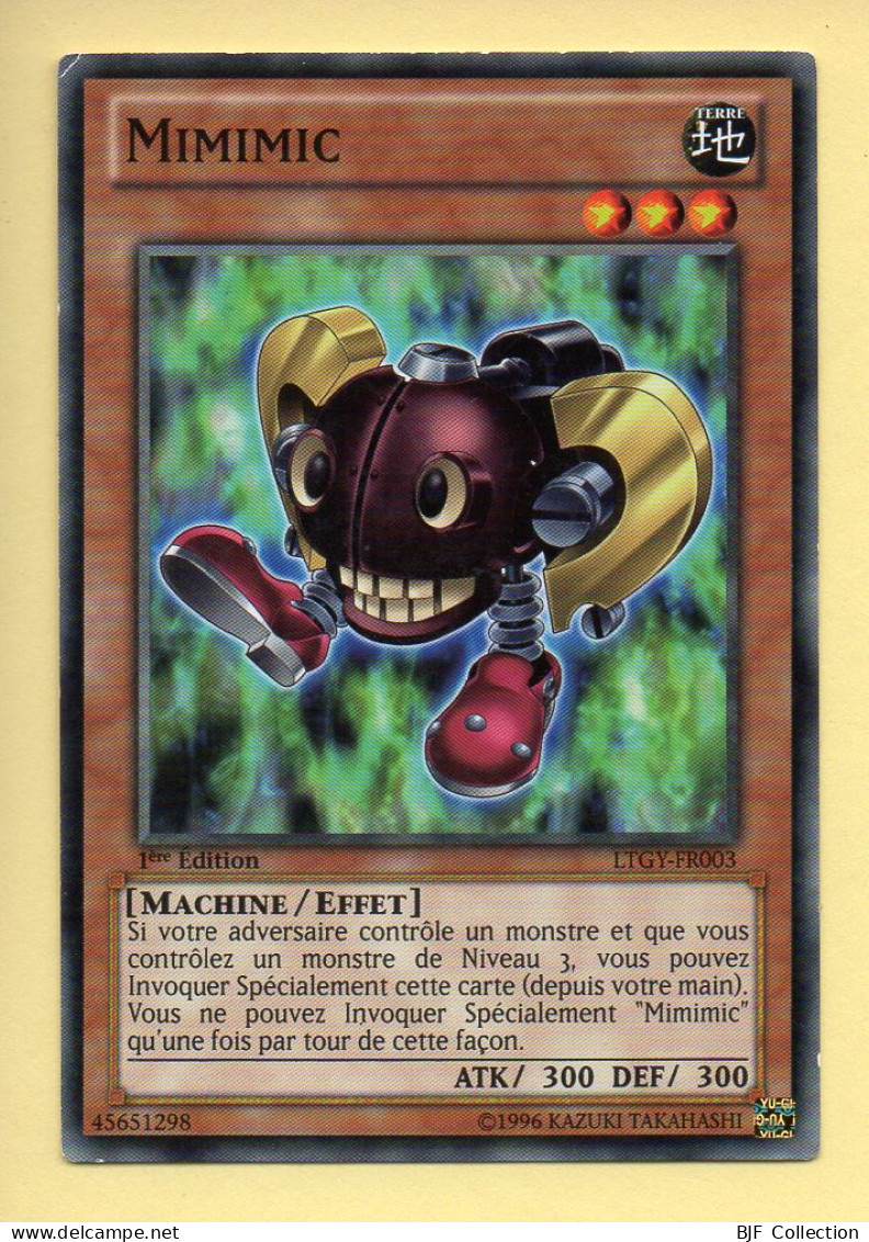 Yu-Gi-Oh! - MIMIMIC (LTGY-FR003) 1ère Edition - Yu-Gi-Oh