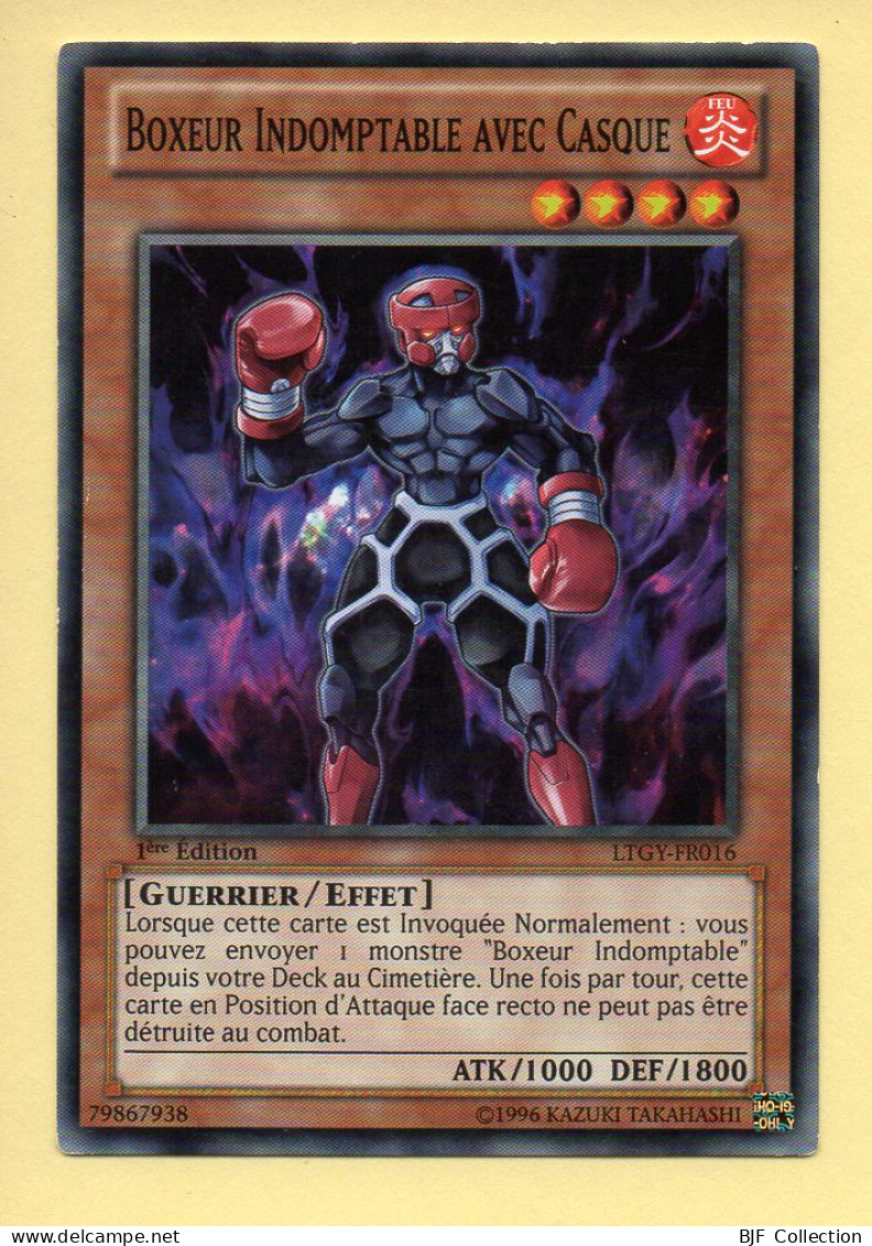 Yu-Gi-Oh! - BOXEUR INDOMPTABLE AVEC CASQUE (LTGY-FR016) 1ère Edition - Yu-Gi-Oh