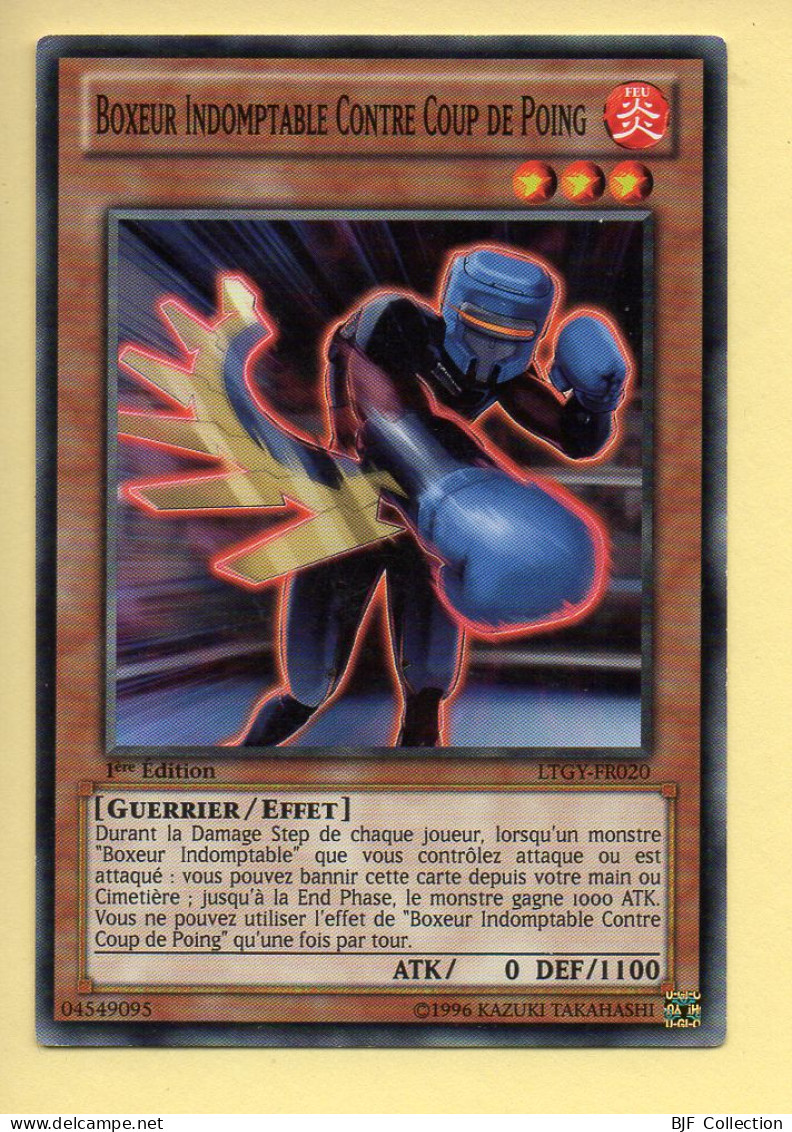 Yu-Gi-Oh! - BOXEUR INDOMPTABLE CONTRE COUP DE POING (LTGY-FR020) 1ère Edition - Yu-Gi-Oh