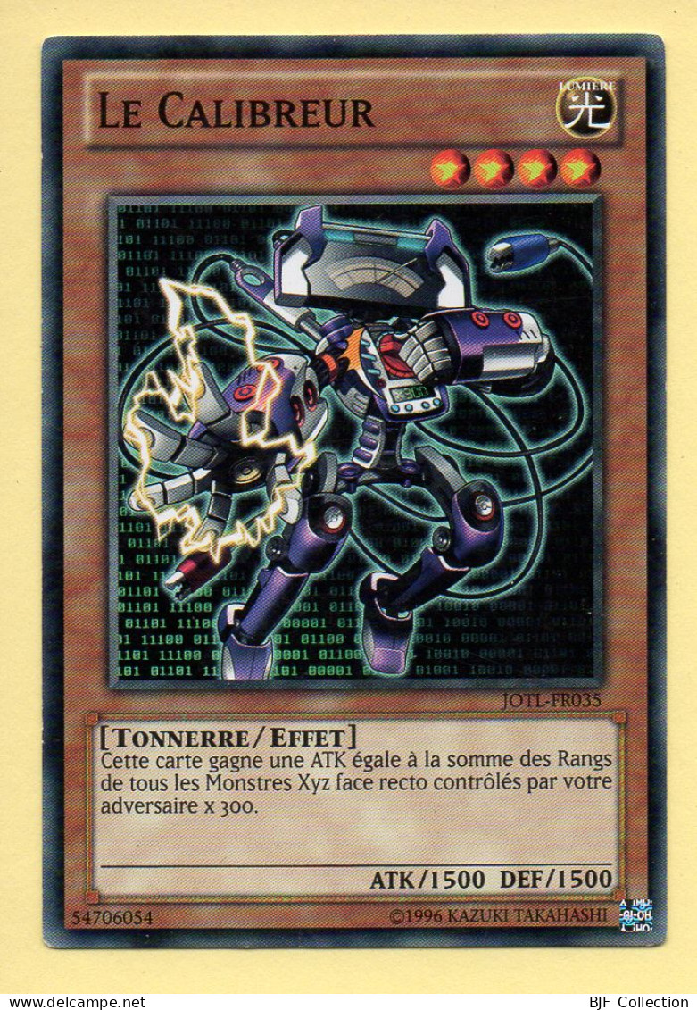 Yu-Gi-Oh! - LE CALIBREUR (JOTL-FR035) - Yu-Gi-Oh