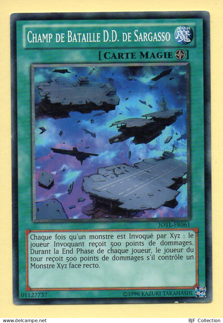 Yu-Gi-Oh! - CHAMP DE BATAILLE D.D. DE SARGASSO (JOTL-FR061) - Yu-Gi-Oh