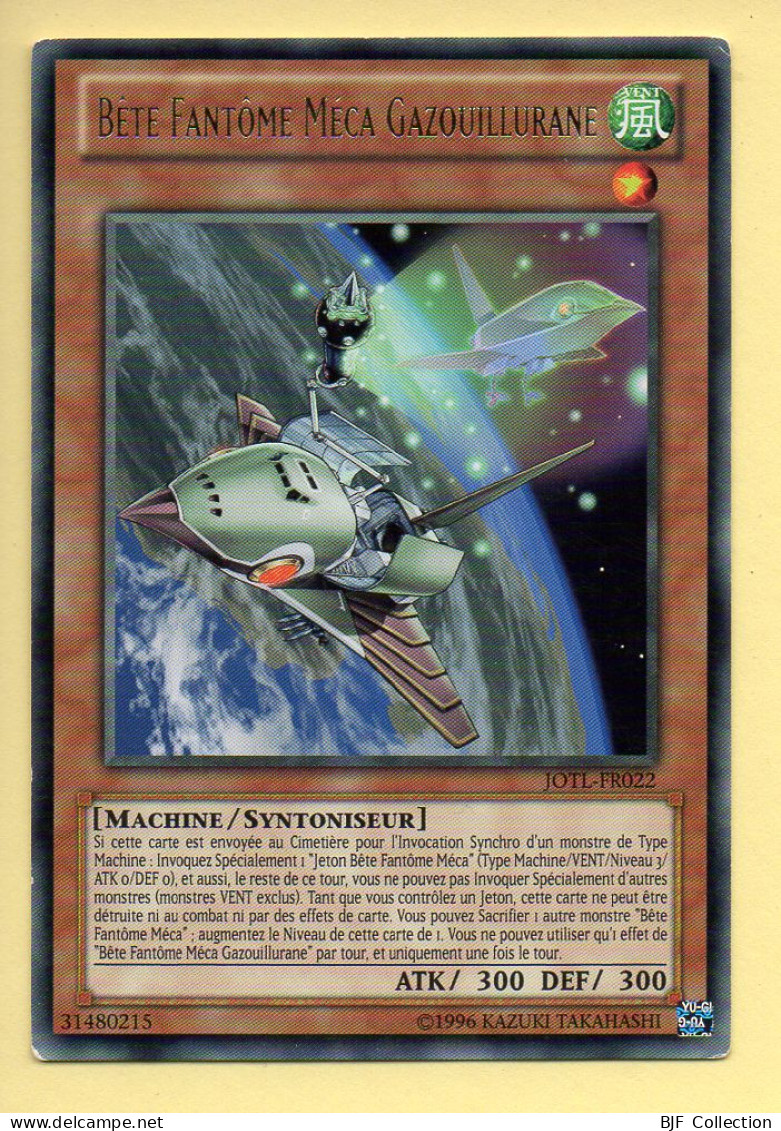 Yu-Gi-Oh! - BETE FANTOME MECA GAZOUILLURANE (JOTL-FR022) - Yu-Gi-Oh