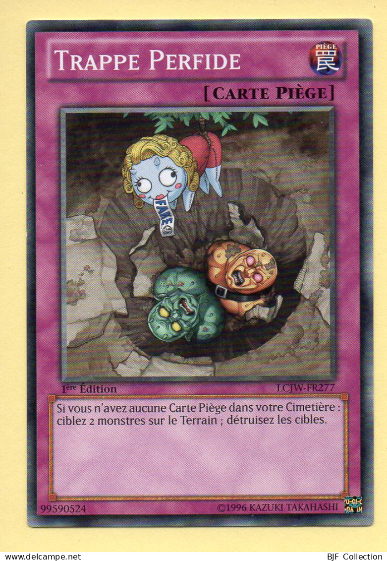 Yu-Gi-Oh! - TRAPPE PERFIDE (LCJW-FR277) 1ère Edition - Yu-Gi-Oh