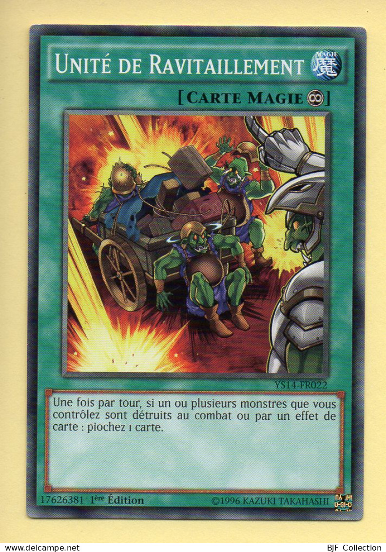 Yu-Gi-Oh! - UNITE DE RAVITAILLEMENT (YS14-FR022) 1ère Edition - Yu-Gi-Oh