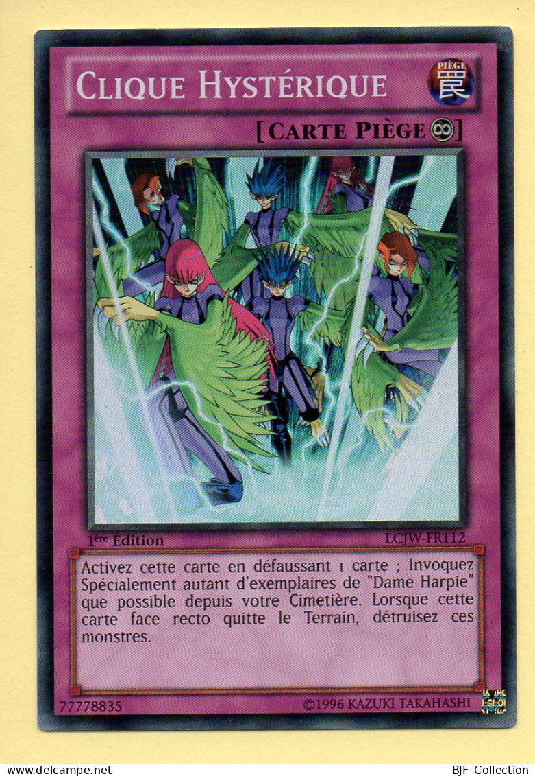 Yu-Gi-Oh! - CLIQUE HISTERIQUE (LCJW-FR112) 1ère Edition (Super Rare) - Yu-Gi-Oh