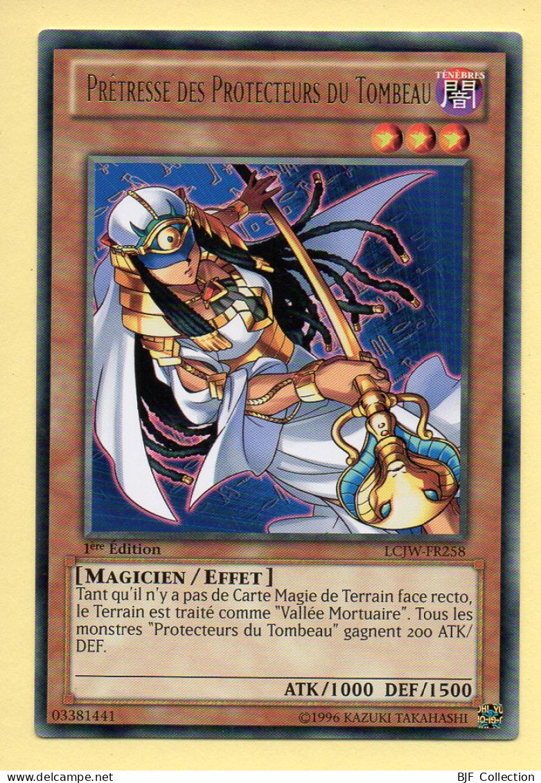 Yu-Gi-Oh! - PRETRESSE DES PROTECTEURS DU TOMBEAU (LCJW-FR258) 1ère Edition (Rare) - Yu-Gi-Oh