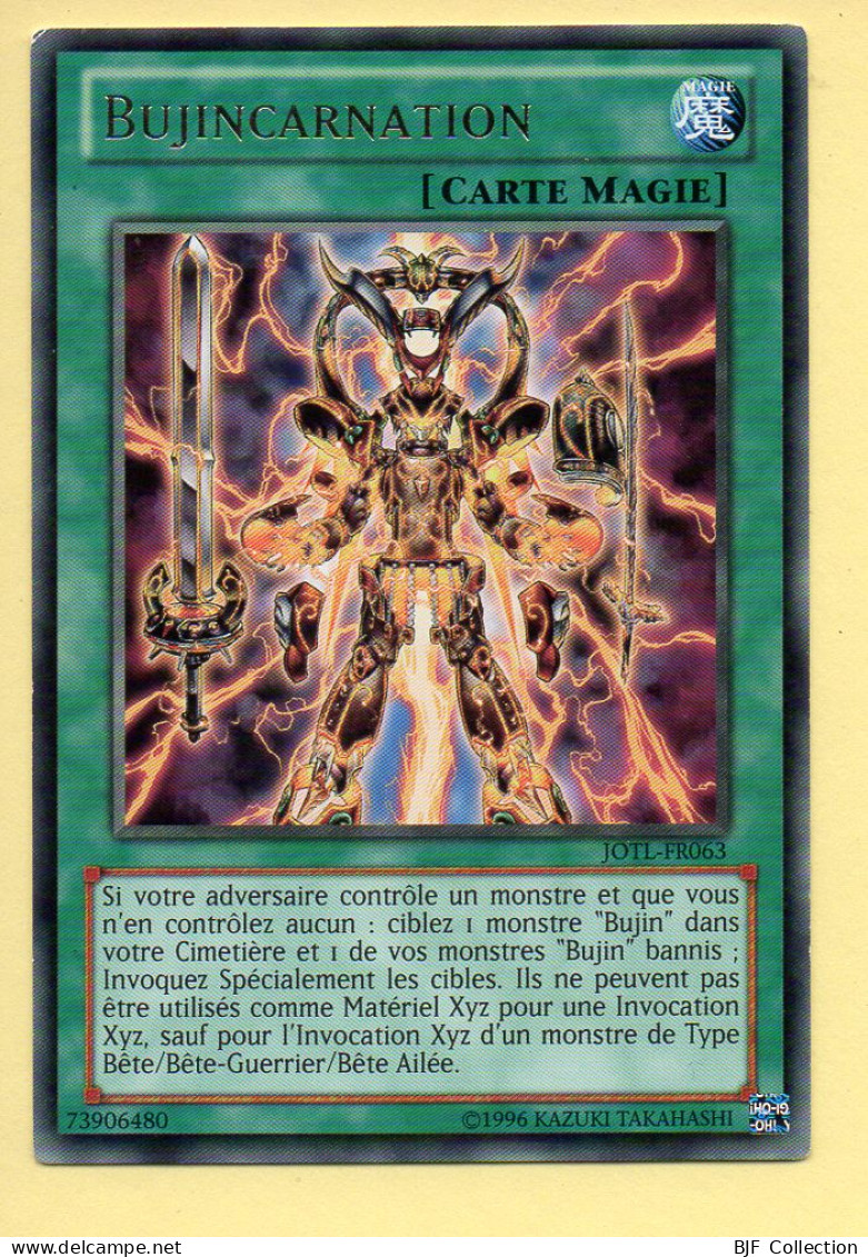 Yu-Gi-Oh! - BUJINCARNATION (JOTL-FR063) (Rare) - Yu-Gi-Oh