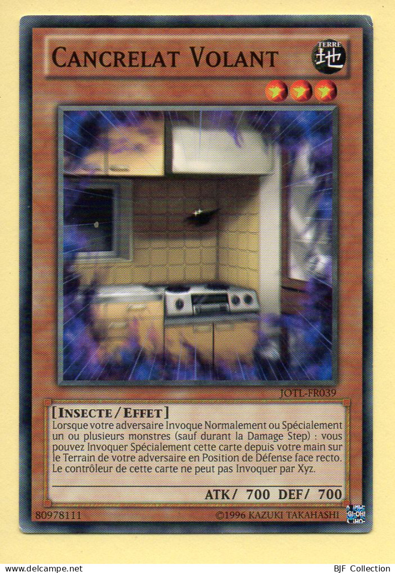 Yu-Gi-Oh! - CANCRELAT VOLANT (JOTL-FR-039) (Commune Short Print) - Yu-Gi-Oh