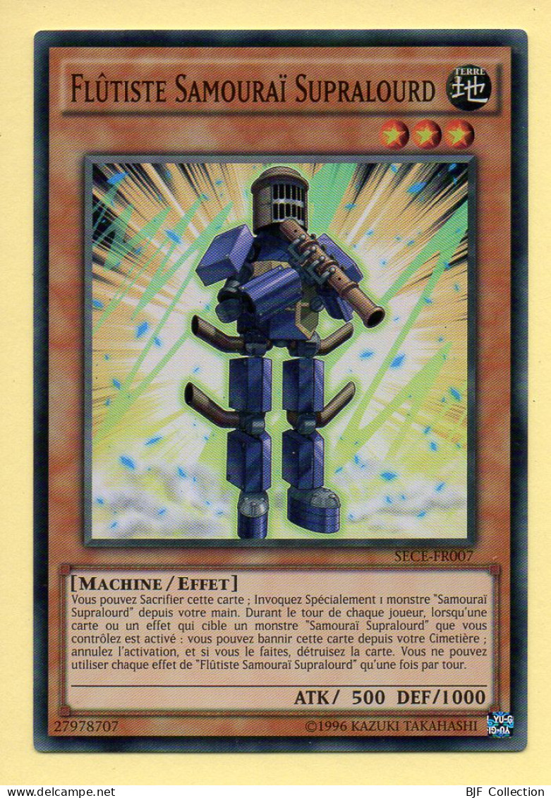 Yu-Gi-Oh! - FLUTISTE SAMOURAI SUPRALOURD (SECE-FR007) (Super Rare) - Yu-Gi-Oh