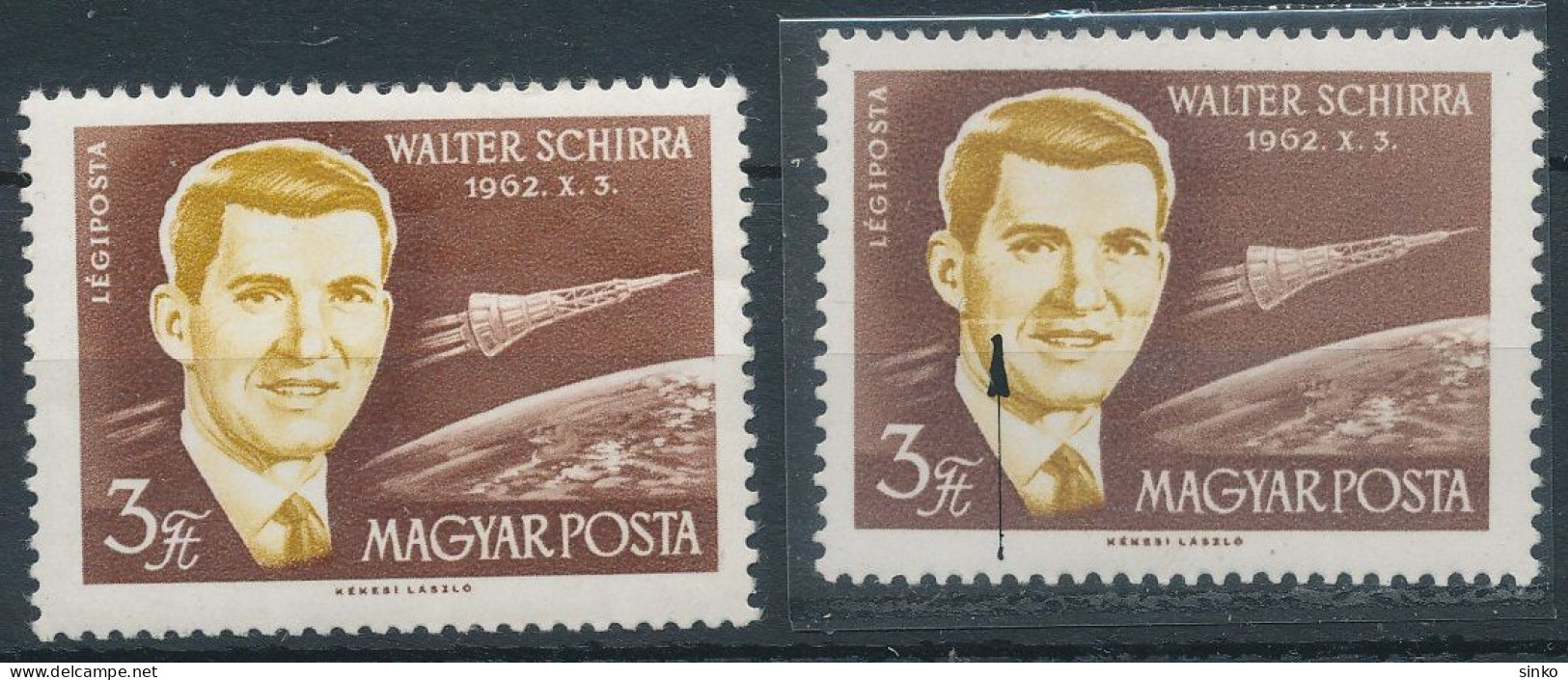 1962. Conqueror's Of The Space - L - Misprint - Abarten Und Kuriositäten