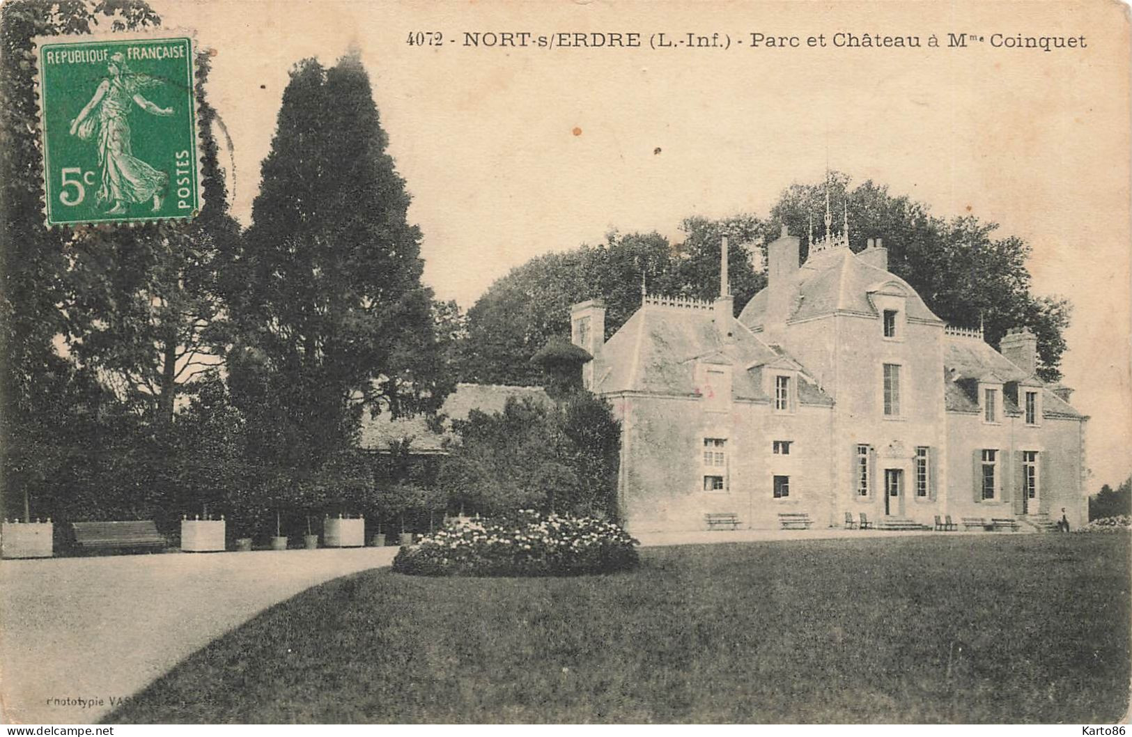 Nort Sur Erdre * Parc Et Château à Mme COINQUET - Nort Sur Erdre
