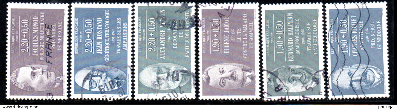 N°2454/2459 - 1987 - Used Stamps