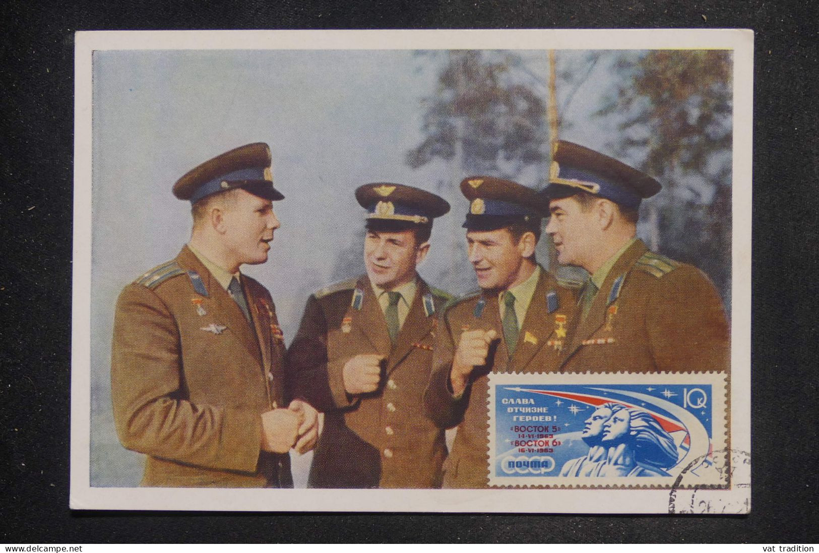 URSS - Carte Souvenir En 1963 - Cosmos - L 151765 - Storia Postale