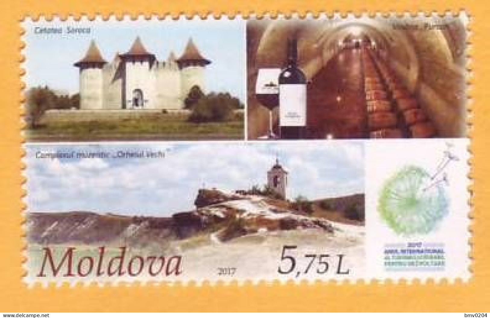 2017 Moldova Moldavie Moldau International Year Of Sustainable Tourism For Development. UN 1v Mint. - Moldavie