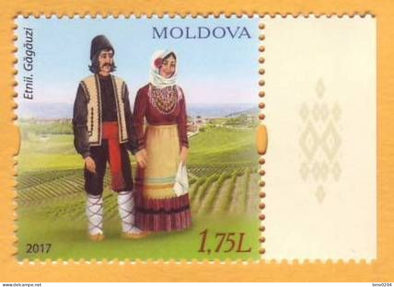 2017  Moldova Moldavie Moldau.Gagauz People Are The Turkic People Of The Christian Faith. Christianity 1v Mint - Moldavie