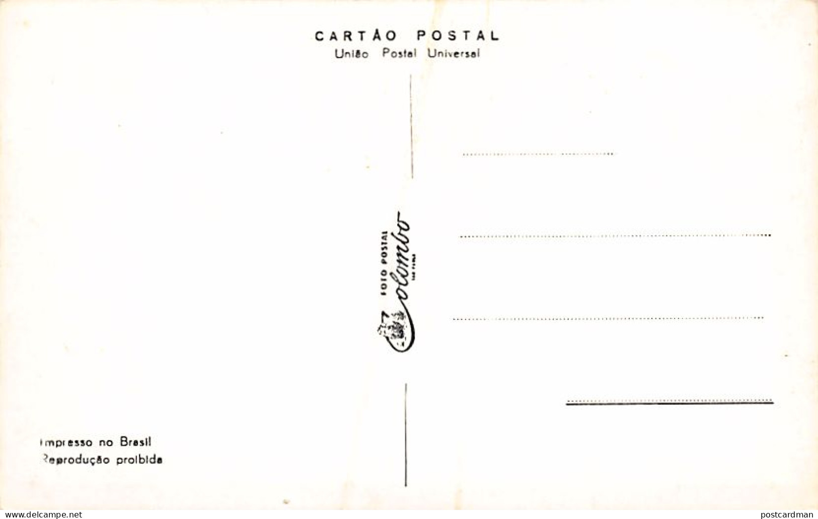 Brasil - SÃO VICENTE - Vista Da Praia - Ed. Colombo 62 - Altri & Non Classificati