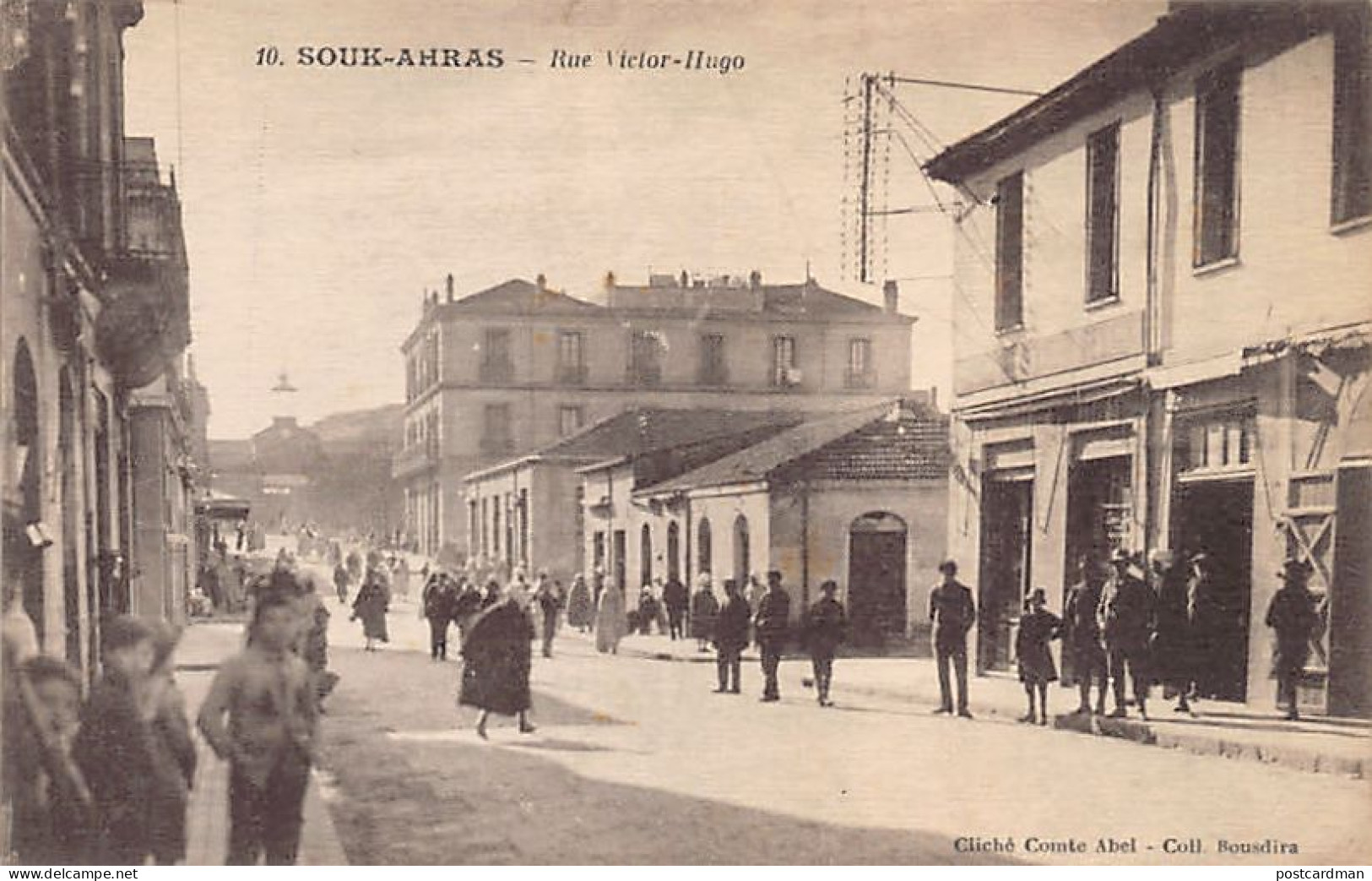 Algérie - SOUK AHRAS - Rue Victor Hugo - Ed. Comte Abel 10 - Souk Ahras