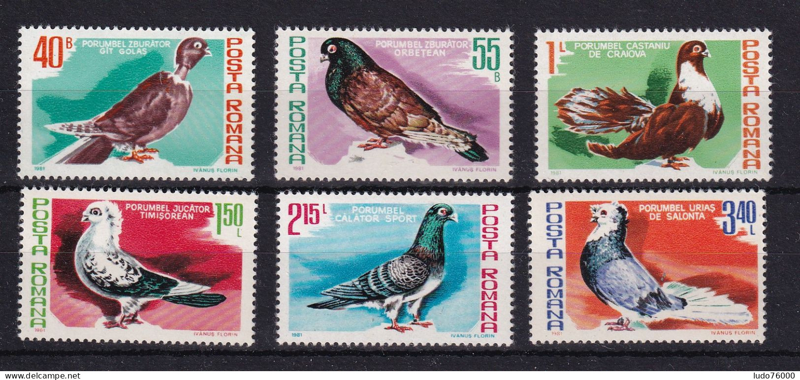 D 785 / ROUMANIE / LOT N° 3326/3331 NEUF** COTE 3.50€ - Collections