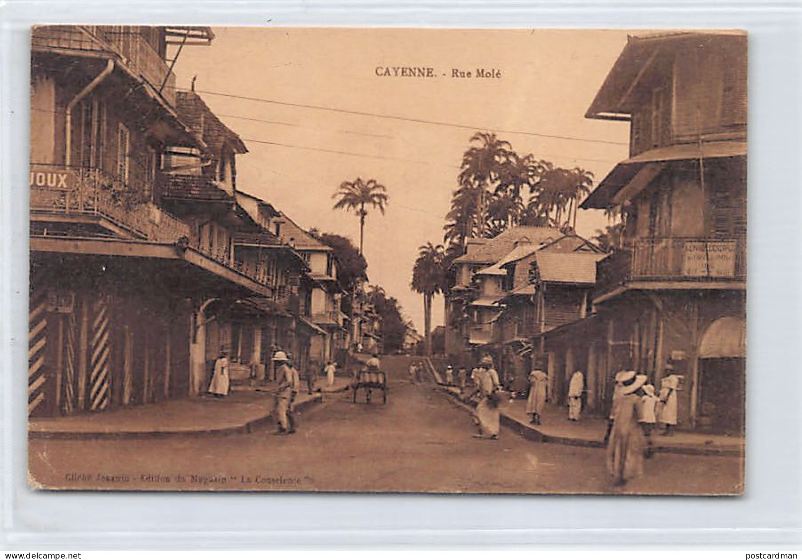 Guyane - CAYENNE - Rue Molé - Ed. Magasin La Conscience  - Cayenne