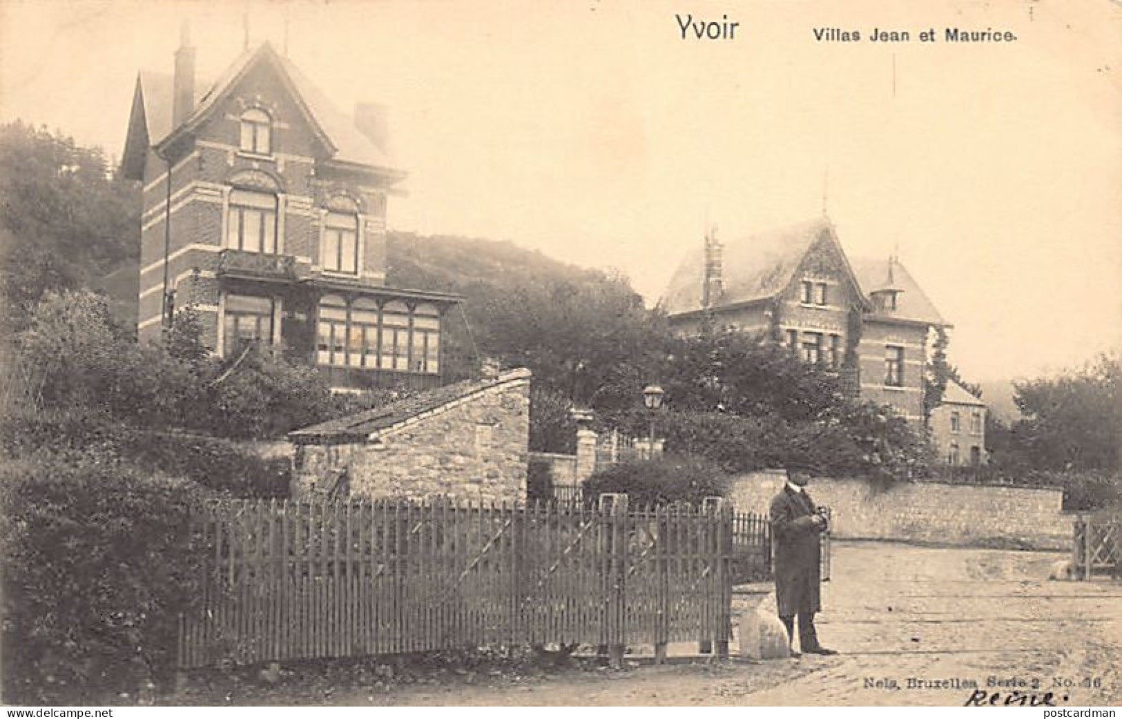 Belgique - YVOIR (Namur) Villas Jean Et Maurice - Ed. Nels Série 2 N. 36 - Yvoir