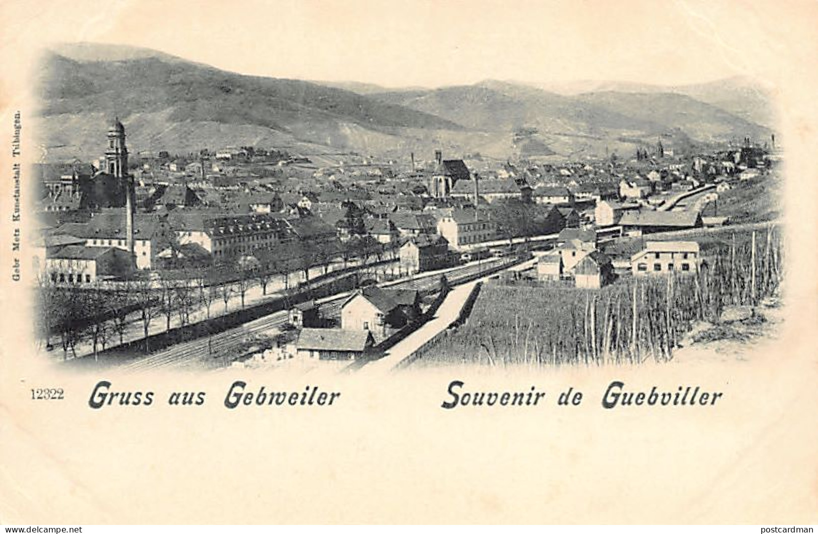 Souvenir De Guebwiller - Ed. Gebr. Metz - Guebwiller