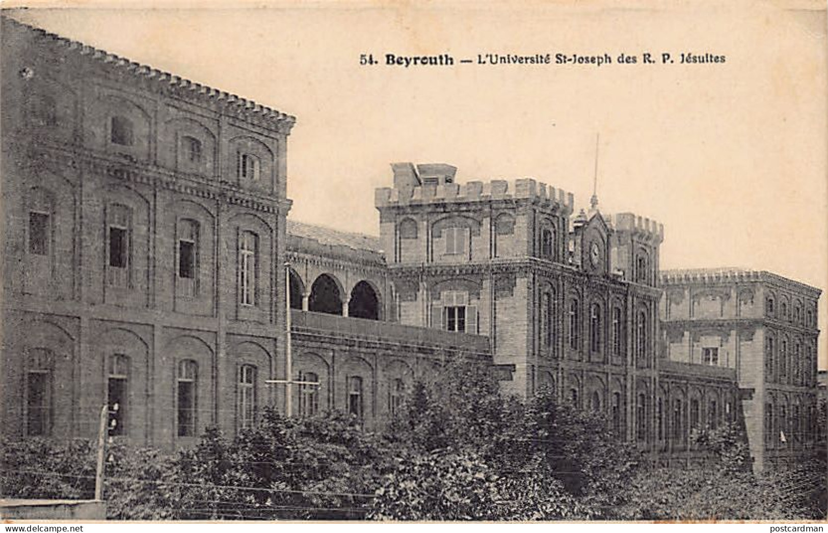 Liban - BEYROUTH - L'université St-Joseph Des R. P. Jésuites - Ed. Ouzounian Et Keyayan 54 - Libano