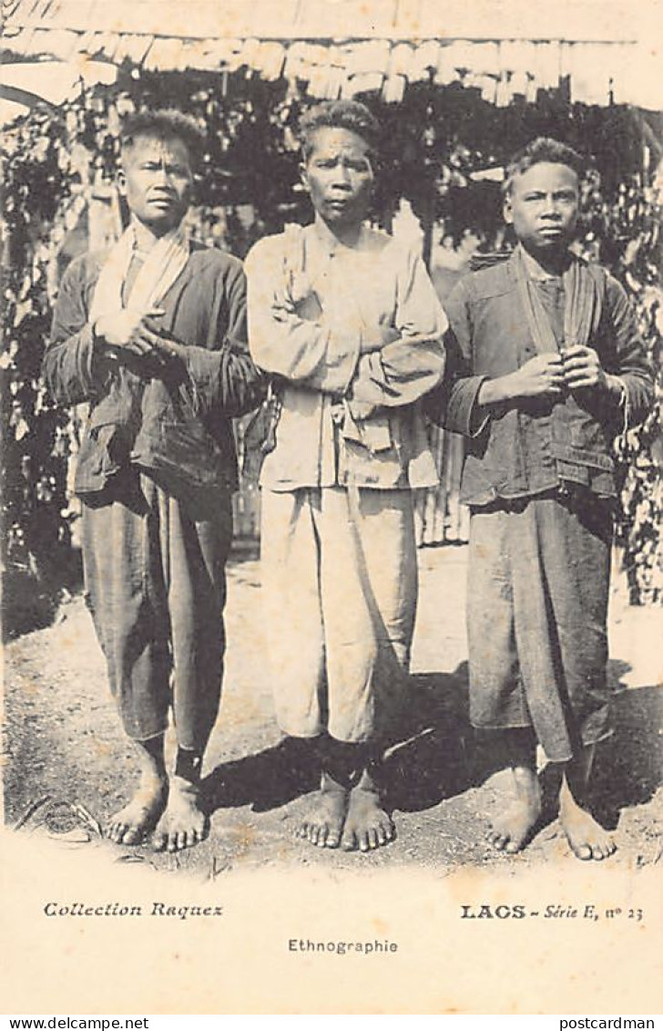 Laos - Ethnographie - Ed. Collection Raquez Série E - N° 23 - Laos