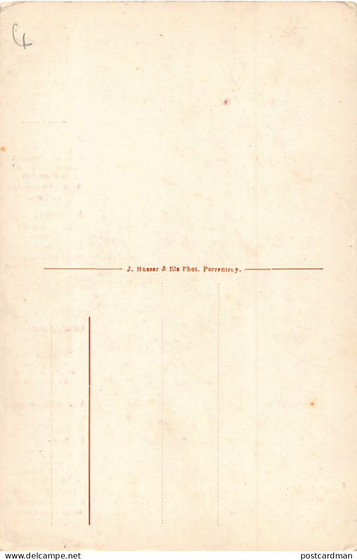 PORRENTRUY (JU) Le Dernier Calendrier Des Princes-Evêques - Ed. J. Husser & Fils  - Porrentruy