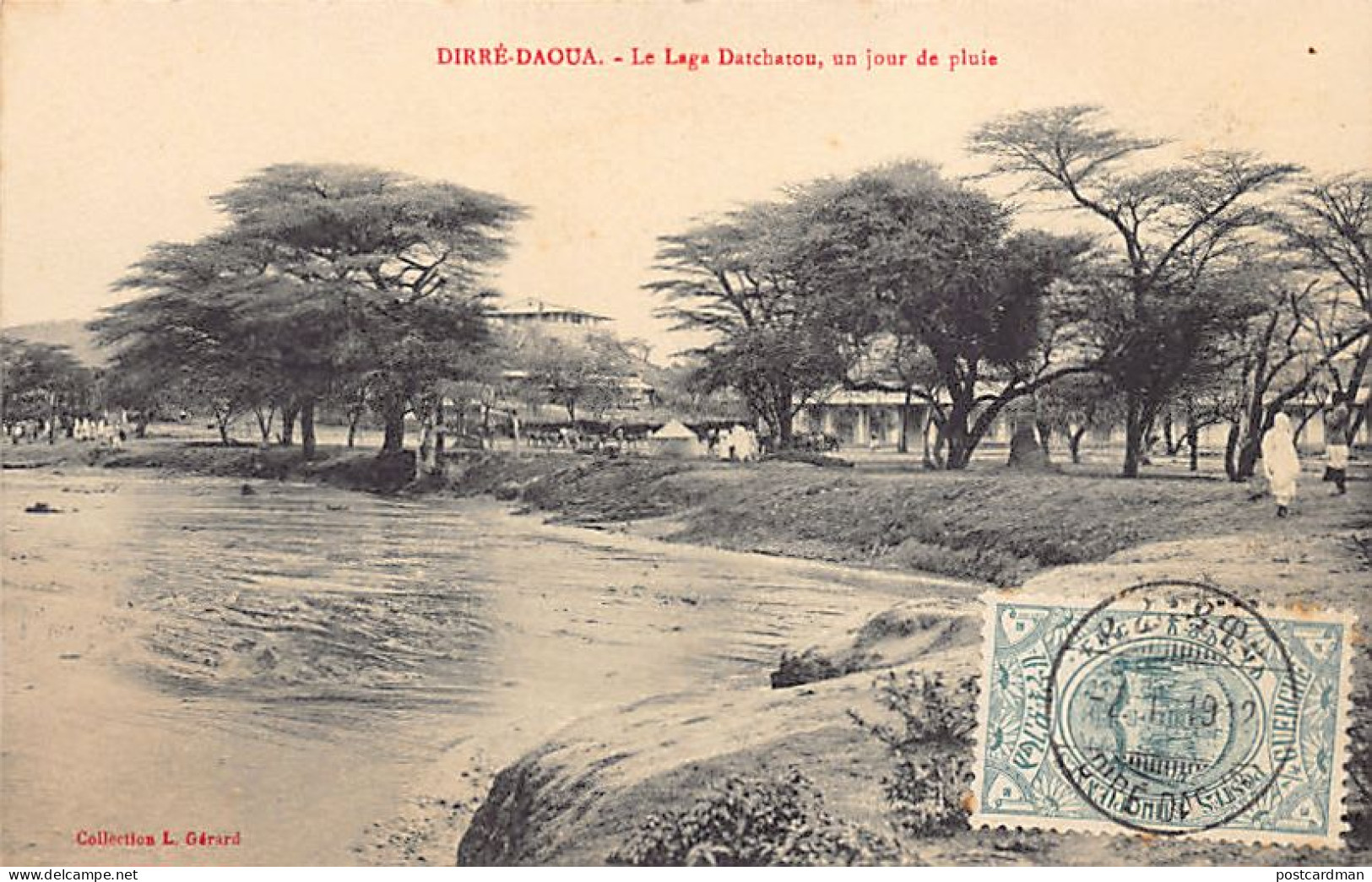Ethiopia - DIRE DAWA - The Dechatu River, A Rainy Day - Publ. L. Gérard  - Ethiopie