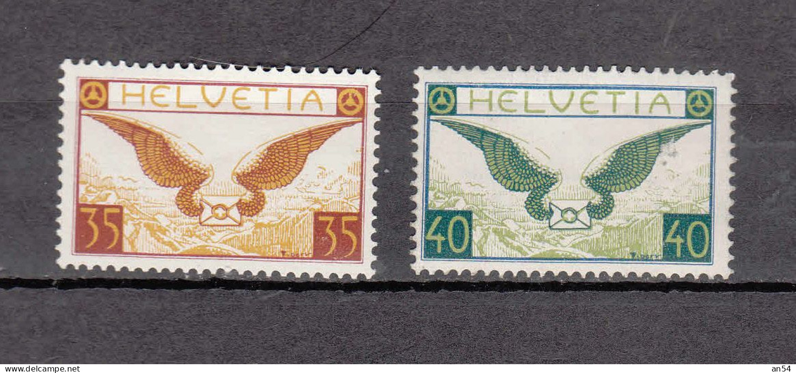 PA  1933  N°F14z - F15z  NEUFS*  COTE 75.00          CATALOGUE SBK - Unused Stamps