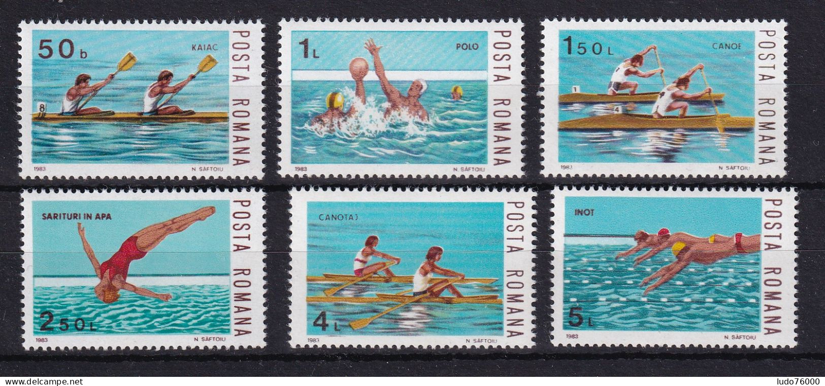 D 785 / ROUMANIE / LOT N° 3456/3461 NEUF** COTE 6€ - Collections