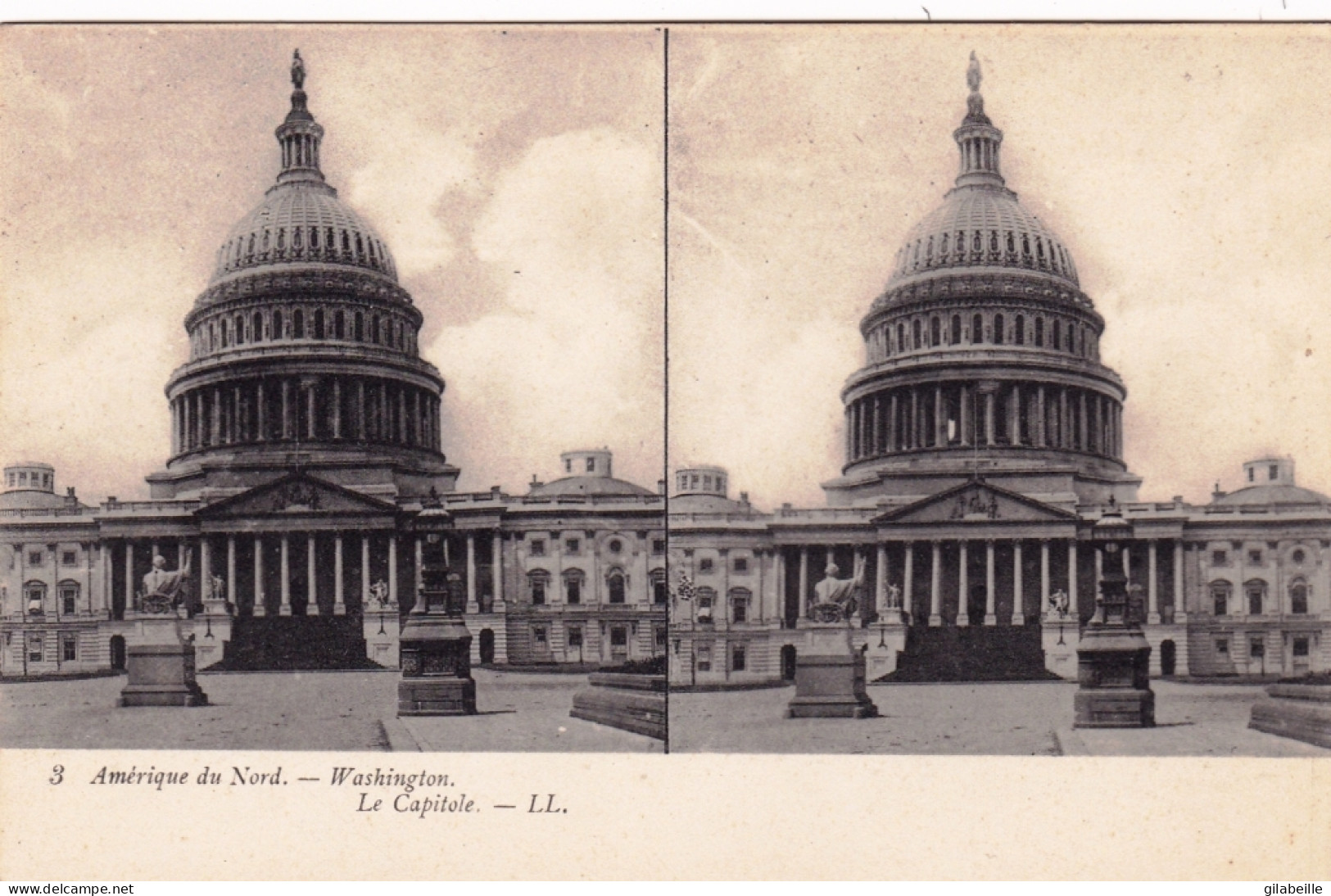 USA - Washington - Le Capitole  -   Stereo - Autres & Non Classés