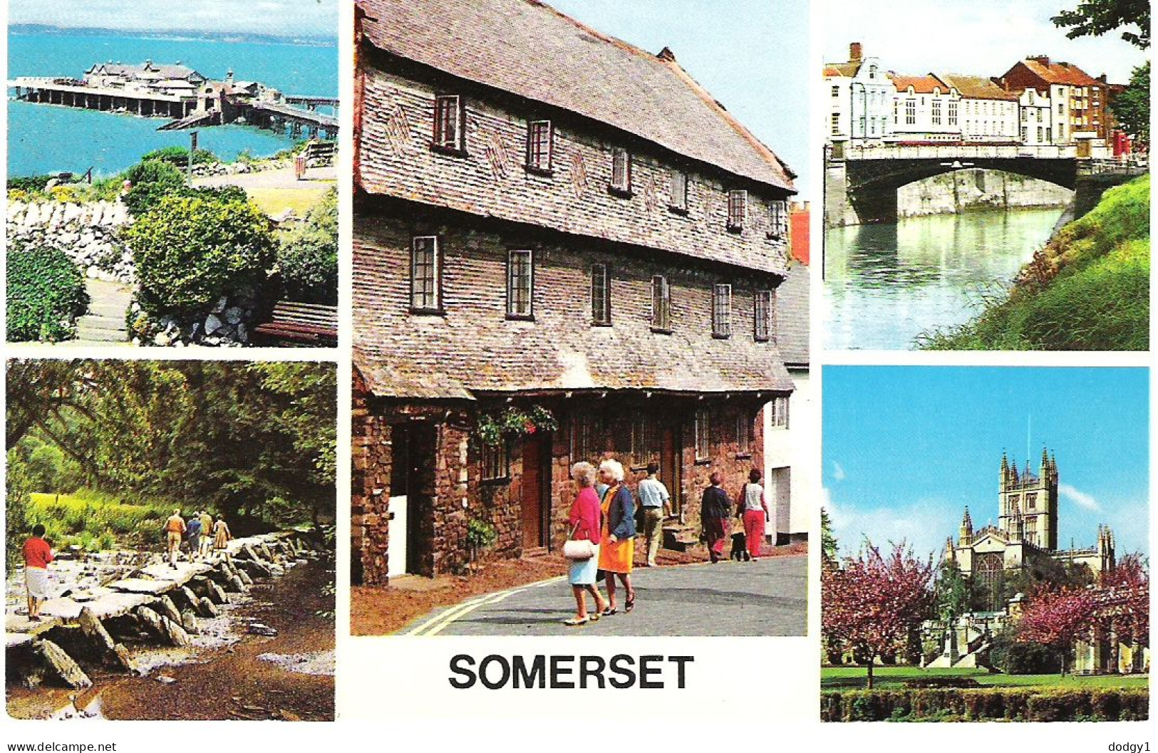 VARIOUS VIEWS AROUND SOMERSET, UNUSED POSTCARD M2 - Andere & Zonder Classificatie