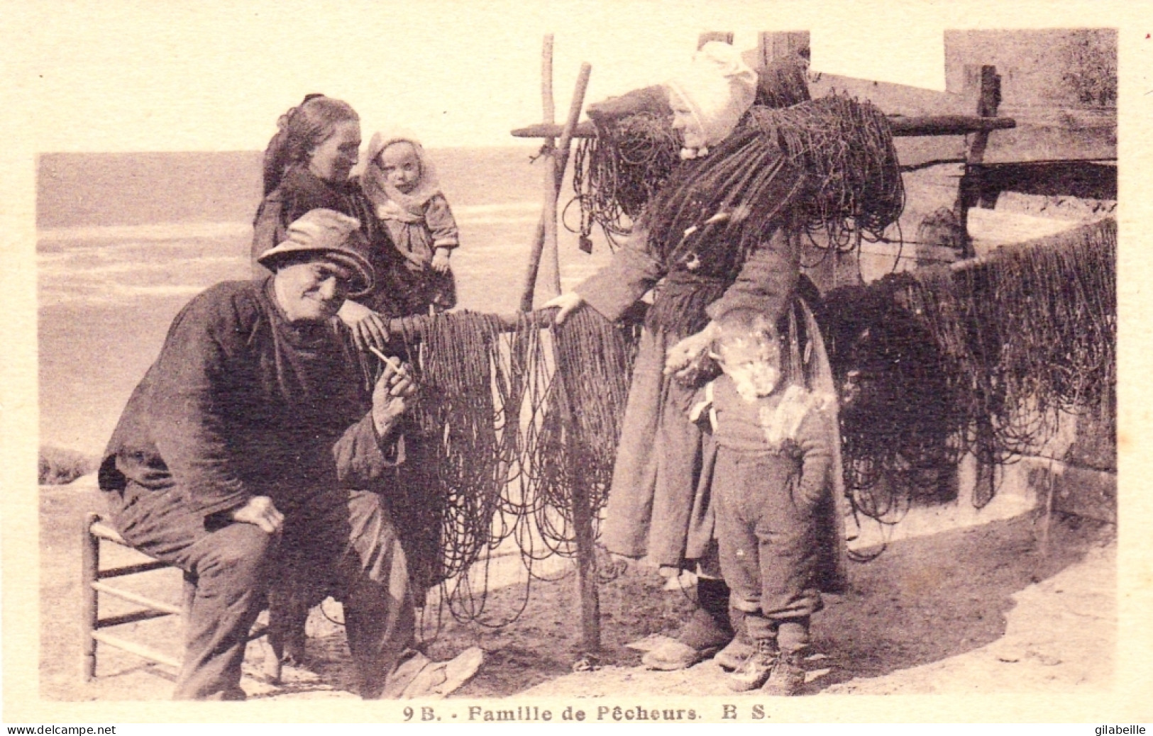 Metier - Marin Pecheur - Famille De Pecheurs - Pêche