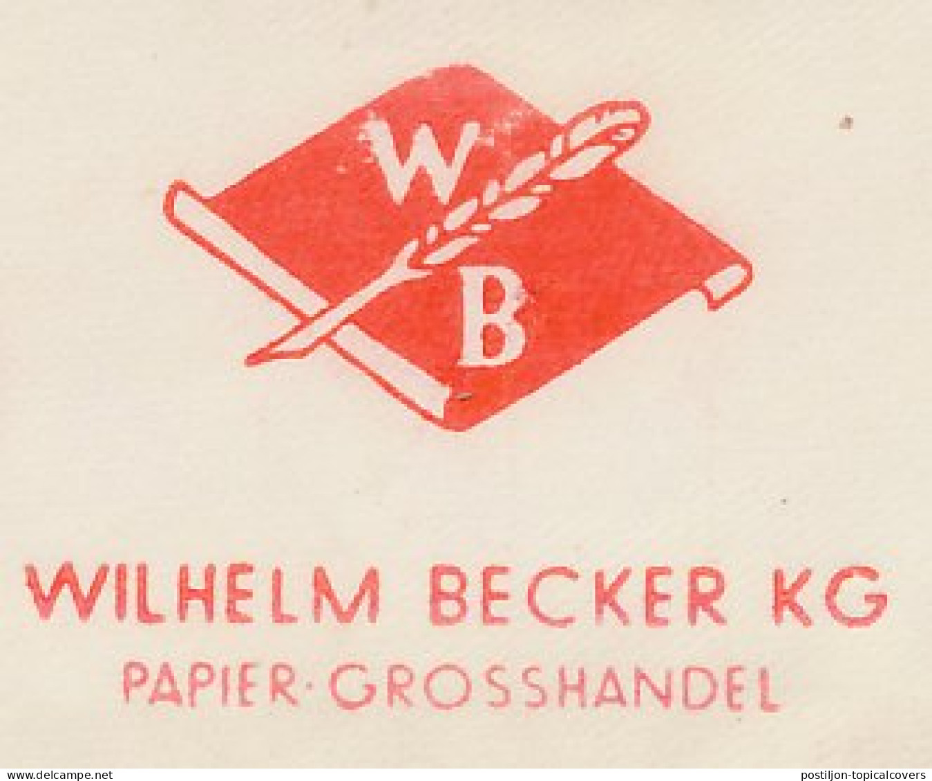 Meter Cut Germany 1957 Quill Pen - Zonder Classificatie