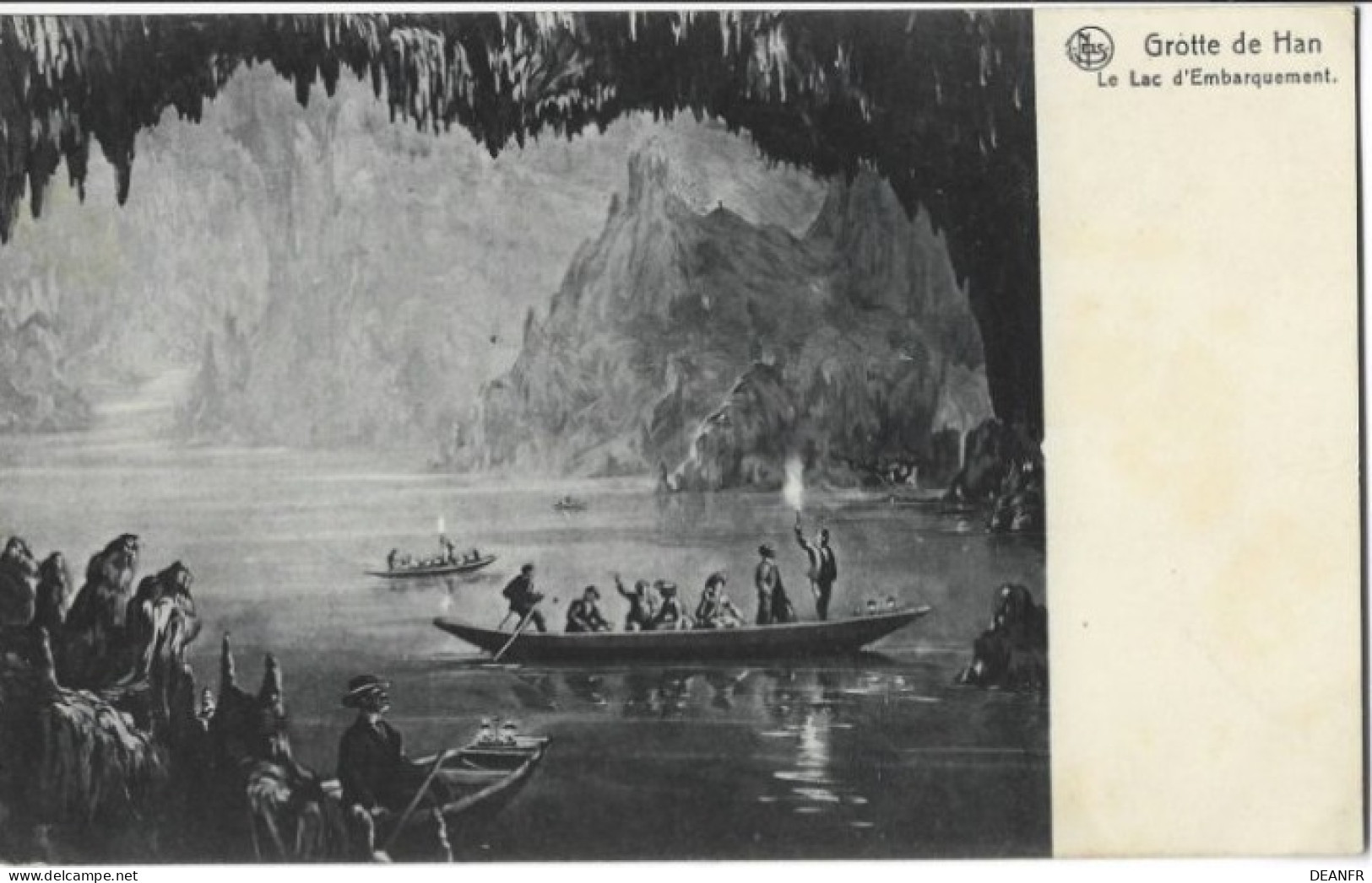 HAN : Grotte De Han - Le Lac D' Embarquement. Carte Impeccable. - Rochefort