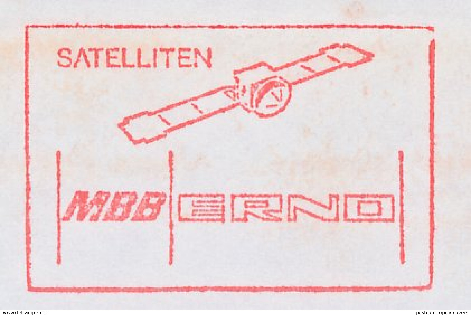 Meter Cut Germany 1990 Satellite - MBB - ERNO - Astronomie