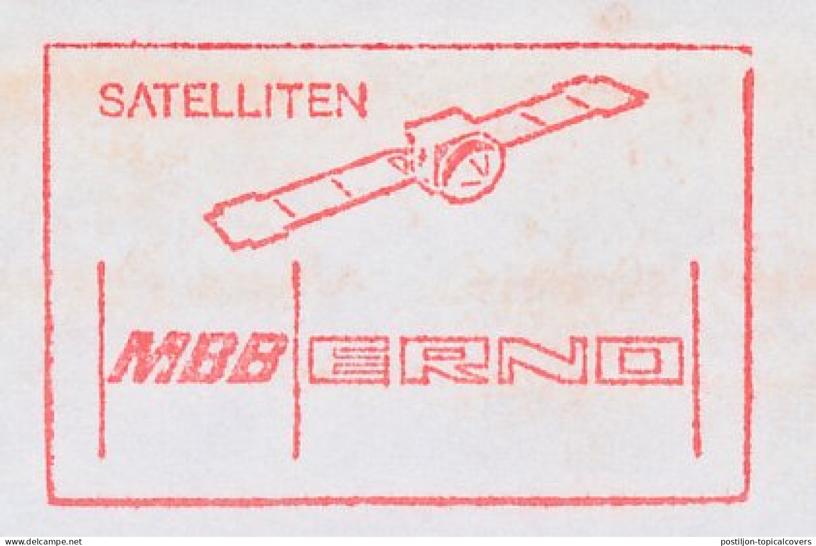 Meter Cut Germany 1990 Satellite - MBB - ERNO - Astronomy