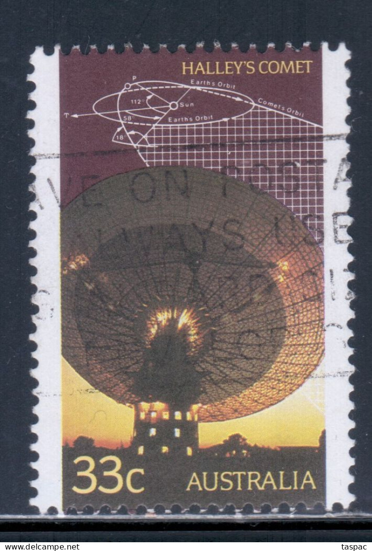 Australia 1986 Mi# 966 Used - Halley's Comet / Space - Océanie